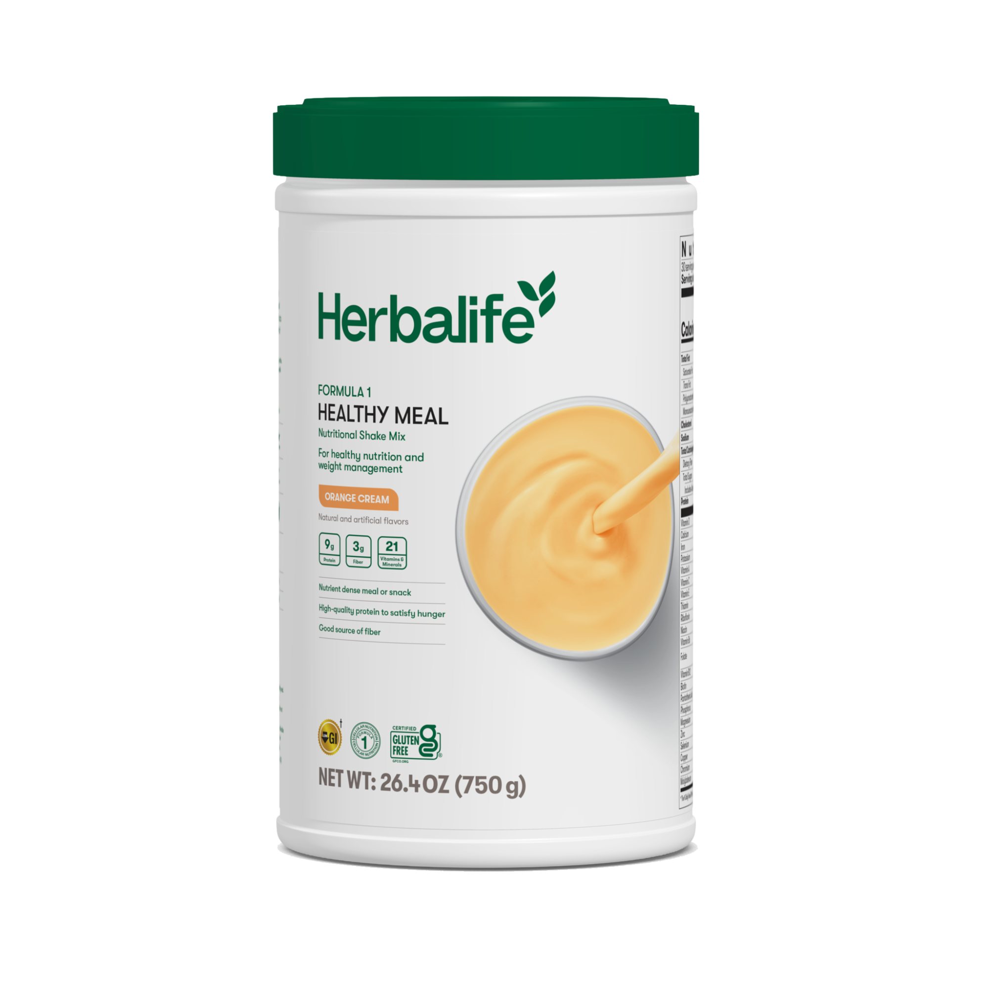 Formula 1 Healthy Meal Nutritional Shake Mix - Orange Cream, 750 g