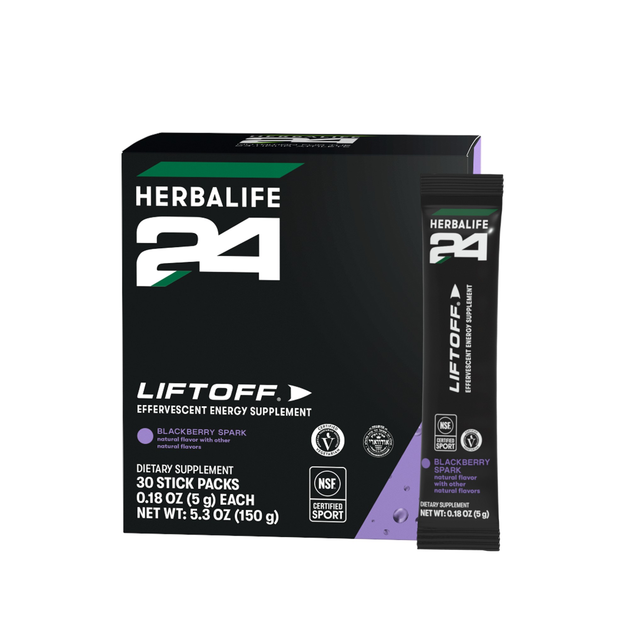 Herbalife24 Liftoff - Blackberry Spark, 30 Packets