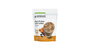 High Protein Iced Coffee - Caramel Macchiato, 12 oz