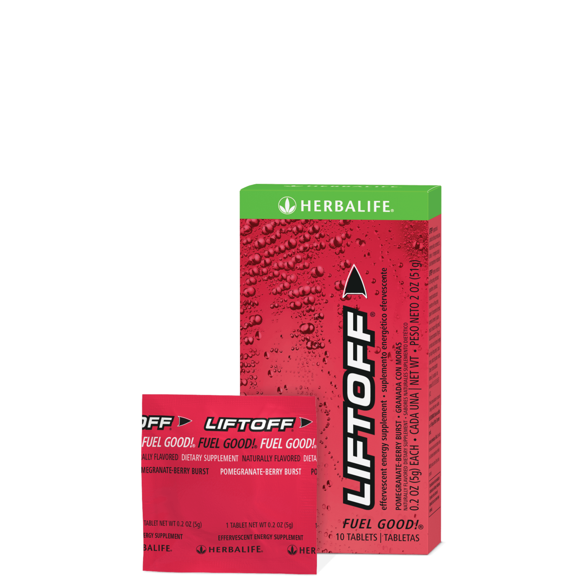 Liftoff - Pomegranate-Berry Burst, 10 Tablets