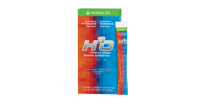 H3O Fitness Drink - Orangeade, 15 Packets