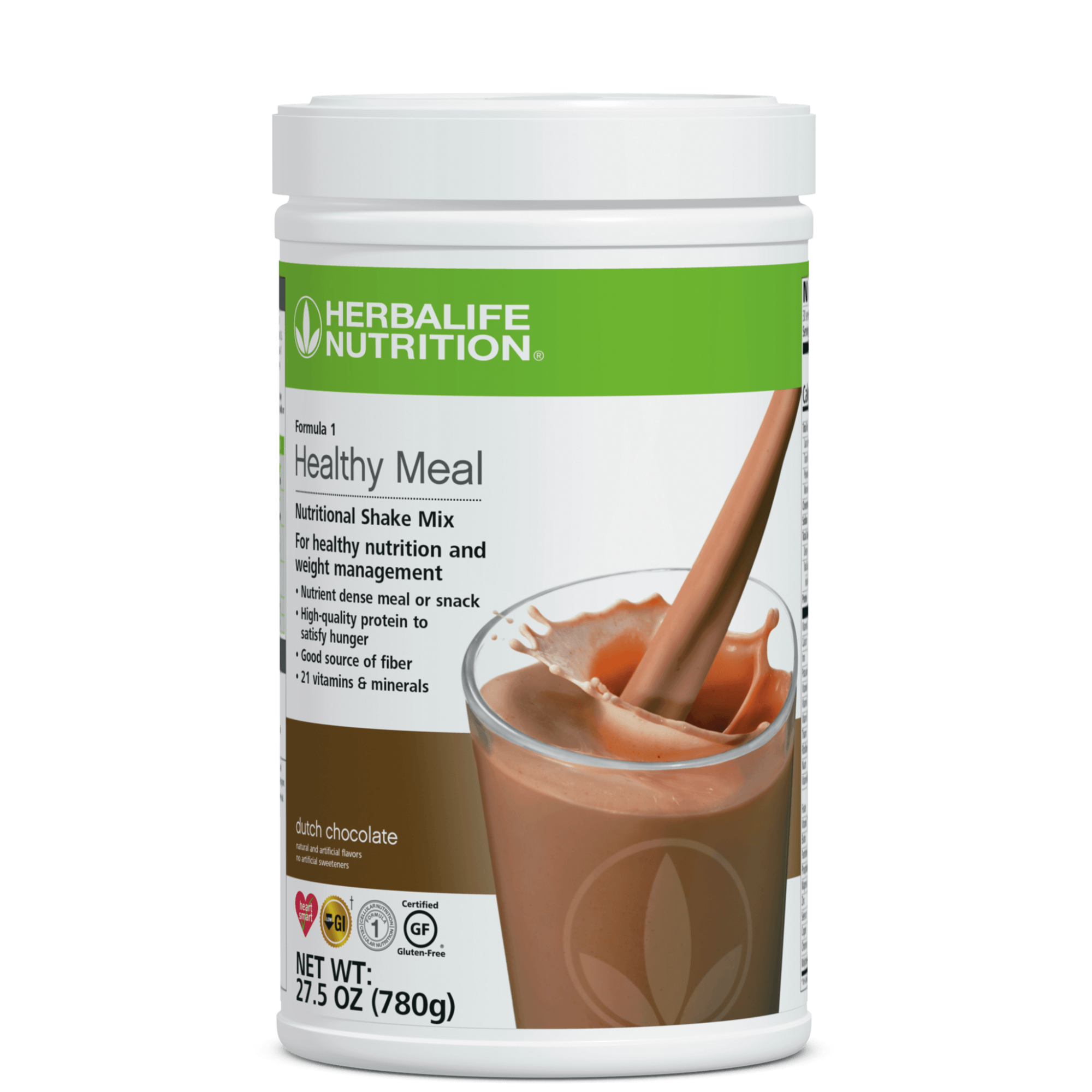 Formula 1 Healthy Meal Nutritional Shake Mix - Dutch Chocolate, 780 g