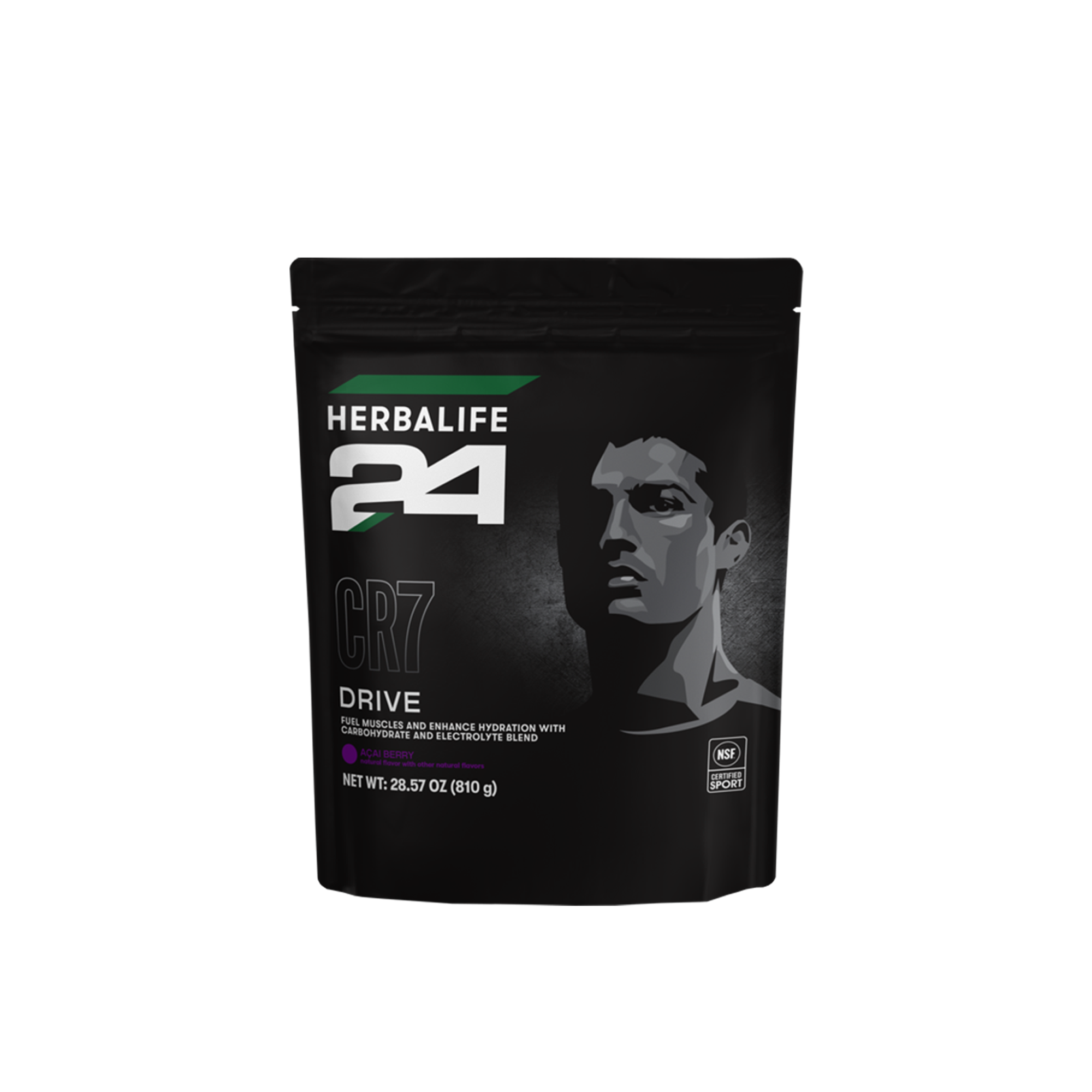 Herbalife24 CR7 Drive Packets - Açaí Berry, 28.57 oz